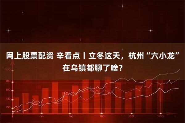网上股票配资 辛看点丨立冬这天，杭州“六小龙”在乌镇都聊了啥？