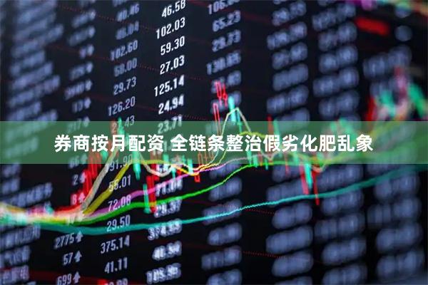 券商按月配资 全链条整治假劣化肥乱象